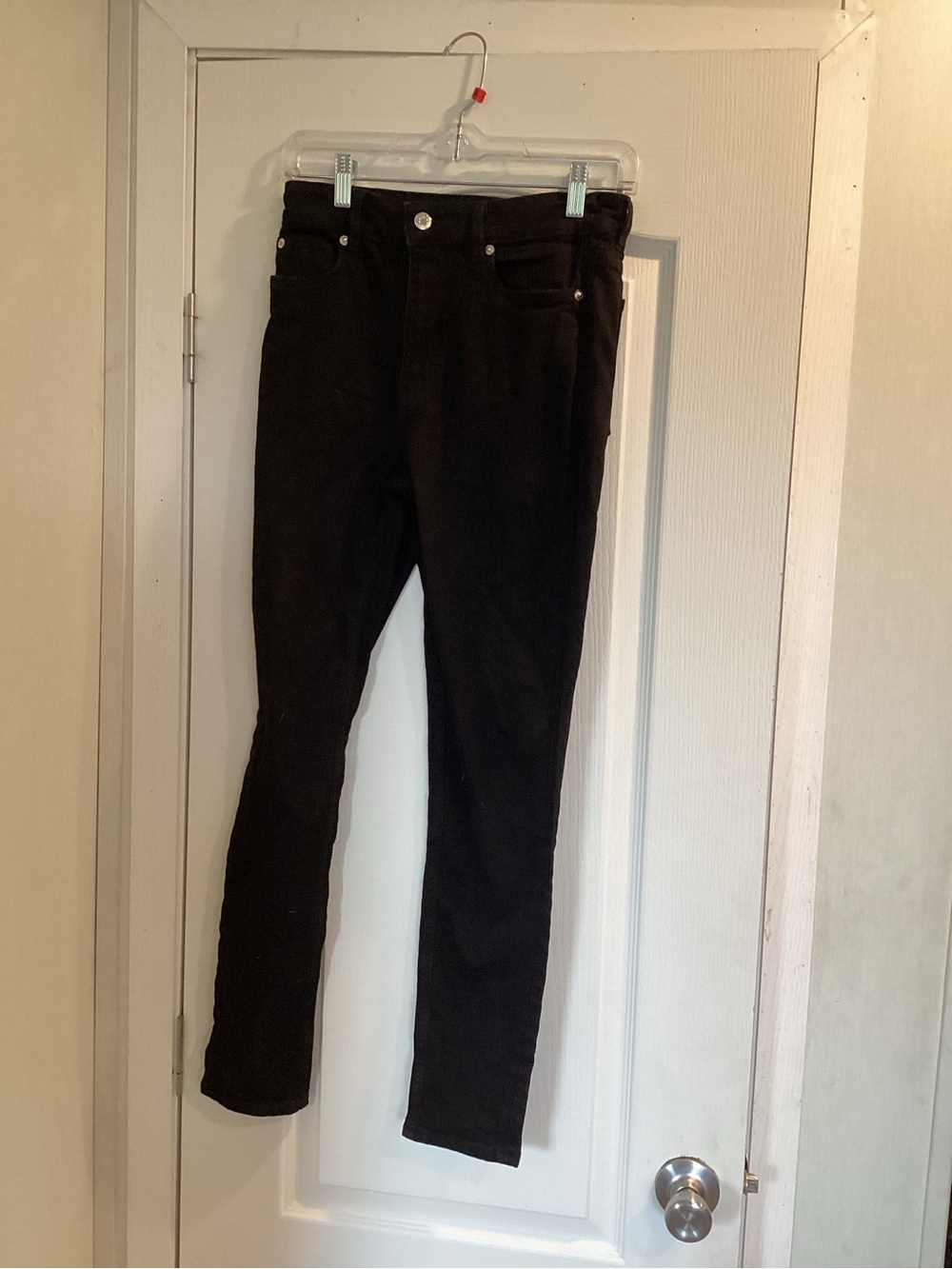 H&M Women's Skinny Jeans - Black 6 EUC